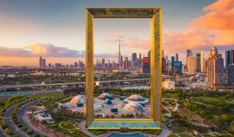 Dubai cityframe