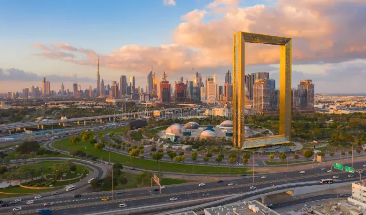 Dubai frame