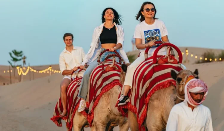 desert safari camel ride